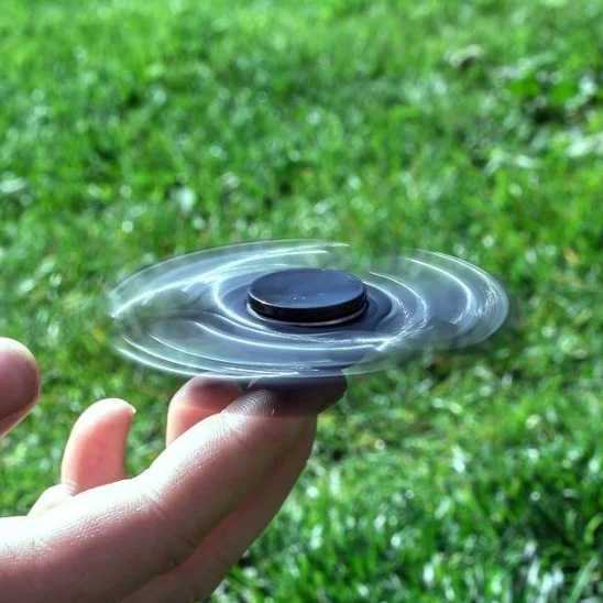 Hand Spinner Métal 3 en 1 – Fidget Anti-Stress