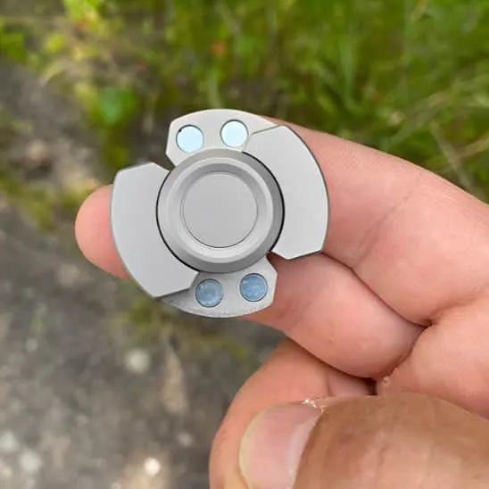 Hand Spinner Métal 3 en 1 – Fidget Anti-Stress