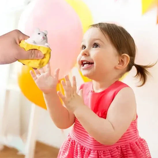 Squishy Souris et Fromage – Pop-Up Anti-Stress