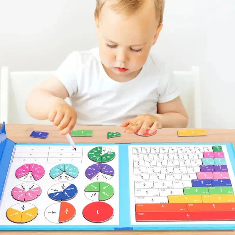 Livret Montessori Fractions – Apprentissage des Maths
