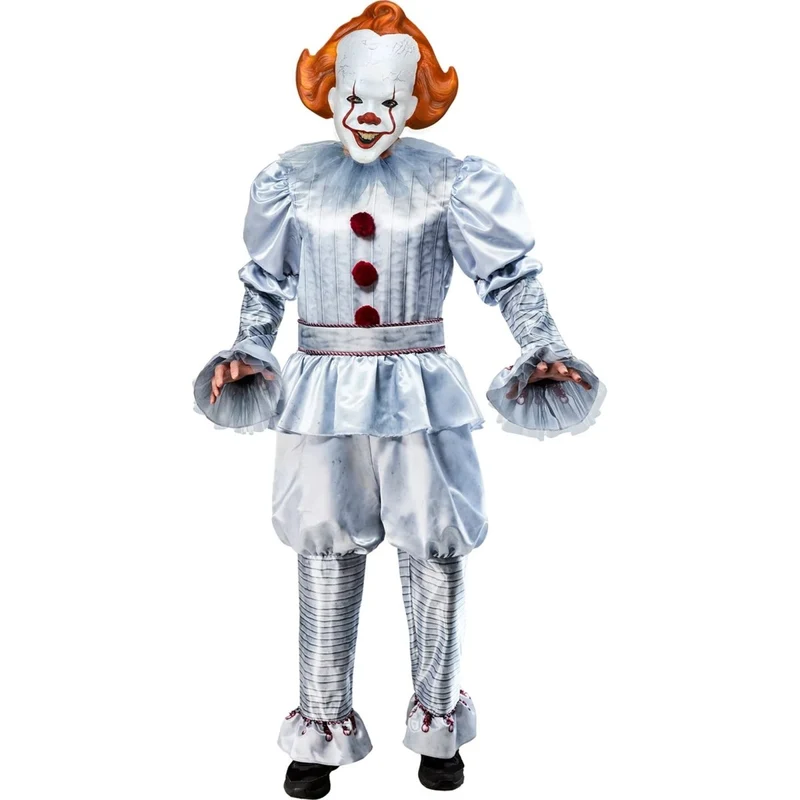 Pennywise Deluxe Costume for Adults, IT the Movie