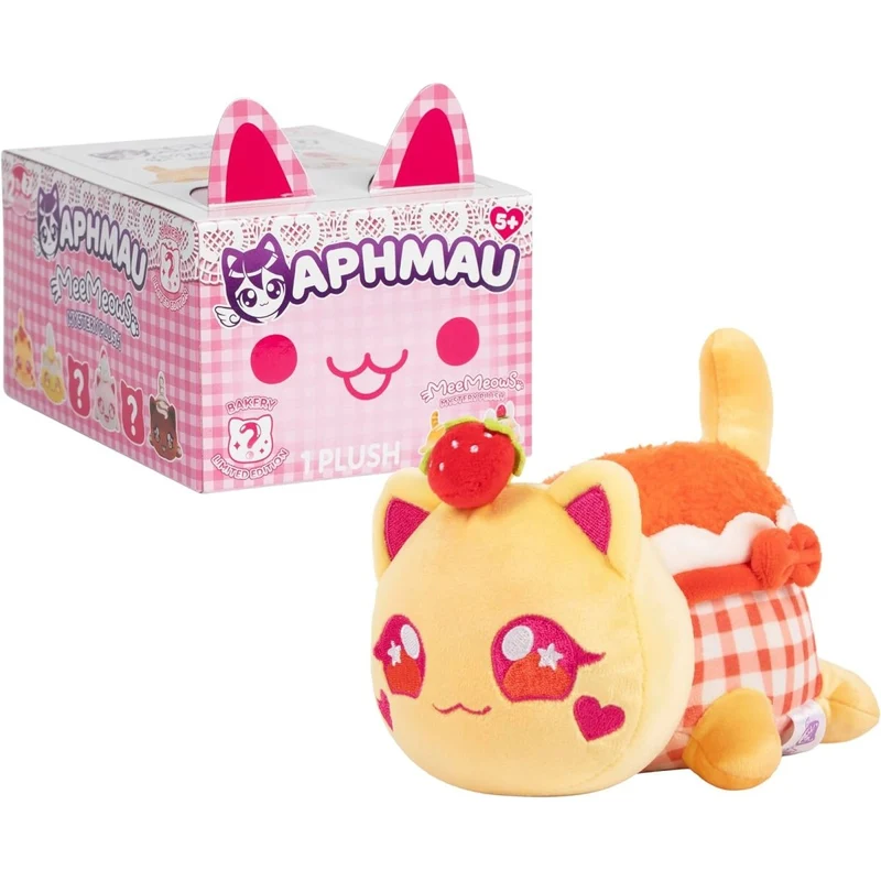 Aphmau Meemeow Mystery Bakery Plush, 6 Inches, 1 Count