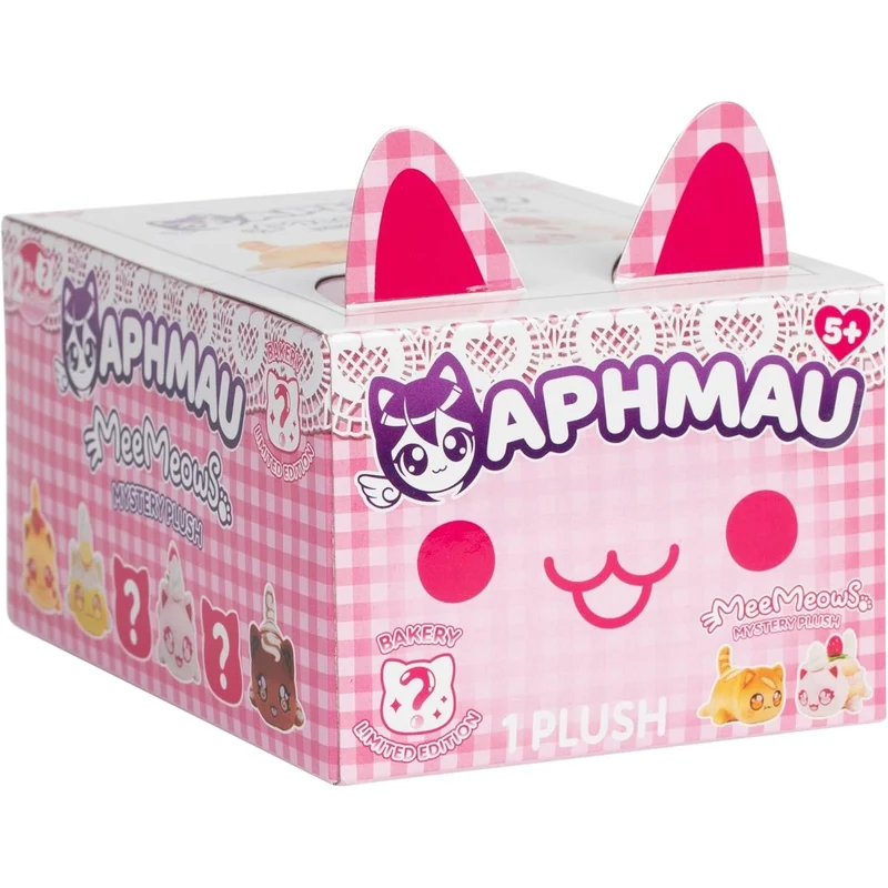 Aphmau Meemeow Mystery Bakery Plush, 6 Inches, 1 Count