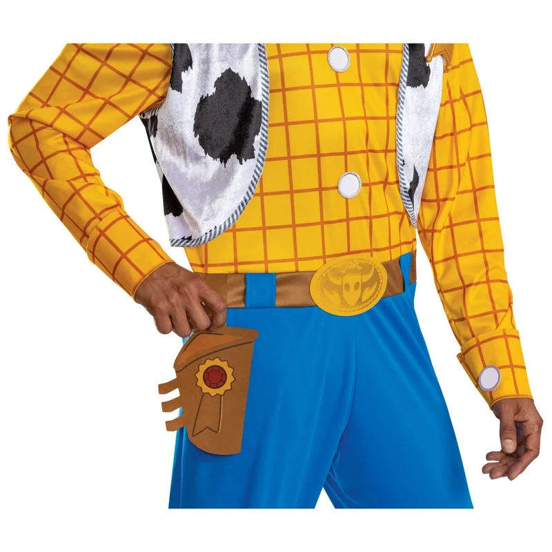 Toy Story Woody Deluxe Costume for Adults, Disney