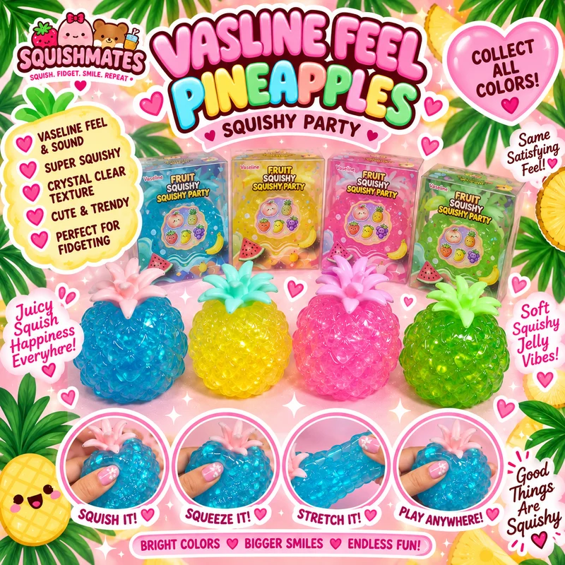 Vaseline Feel Pineapple Squishy