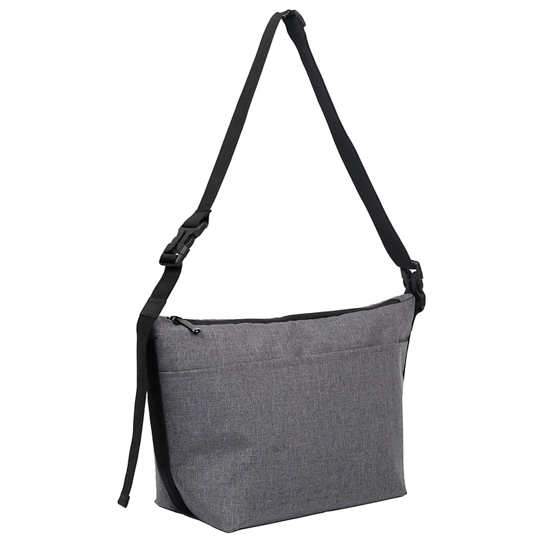 LUNCH BAG ISOTHERME GRIS ZIPPE 7L