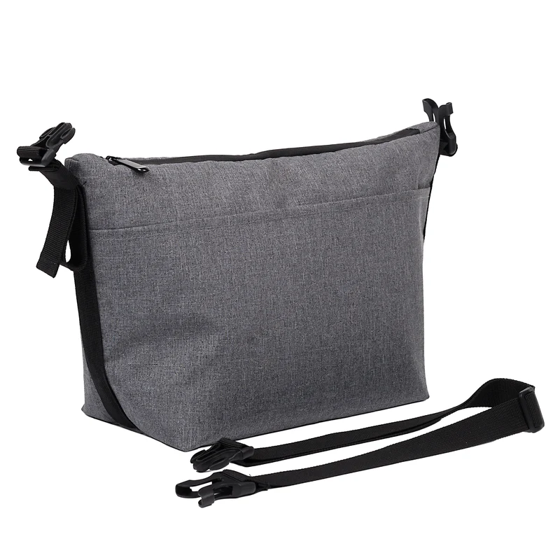 LUNCH BAG ISOTHERME GRIS ZIPPE 7L