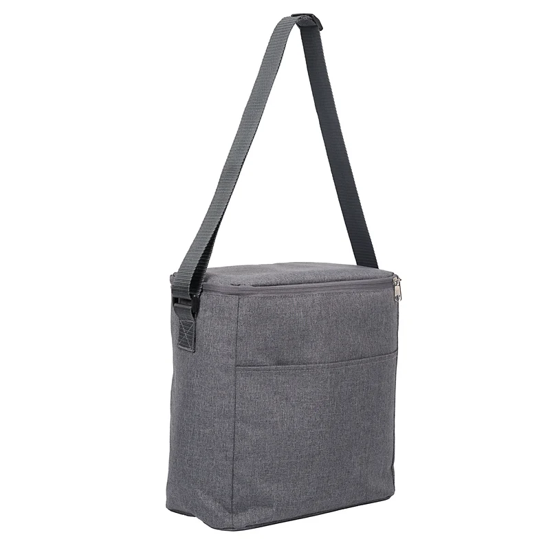 LUNCH BAG ISOTHERME GRIS ZIPPE 13L