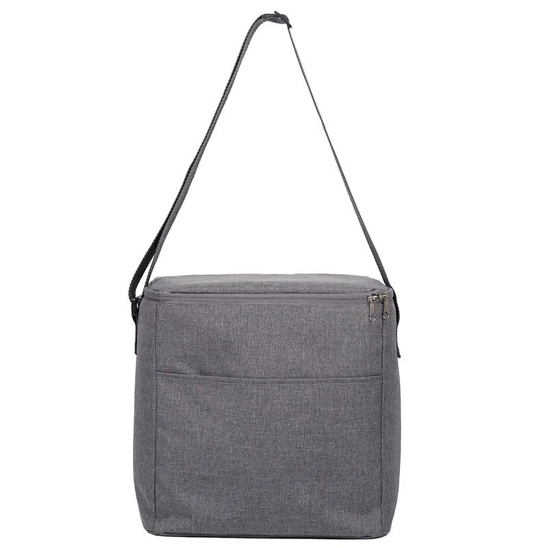 LUNCH BAG ISOTHERME GRIS ZIPPE 13L