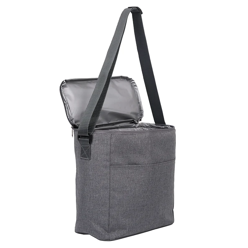 LUNCH BAG ISOTHERME GRIS ZIPPE 13L