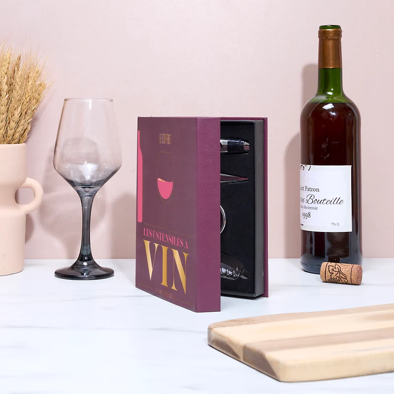 COFFRET LIVRE VIN