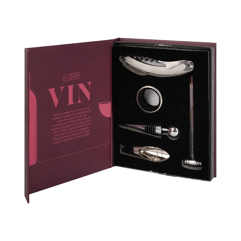 COFFRET LIVRE VIN