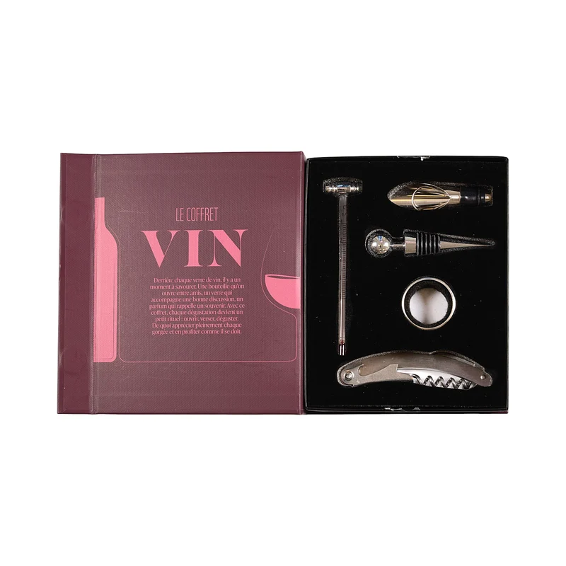 COFFRET LIVRE VIN