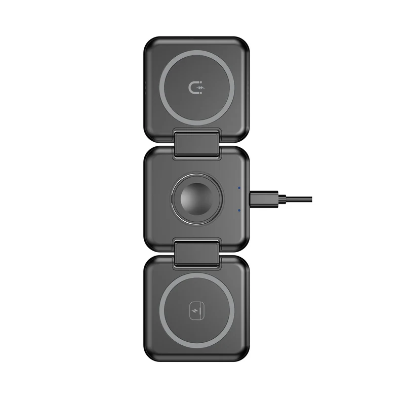 CHARGEUR A INDUCTION PLIABLE 3EN1 20W