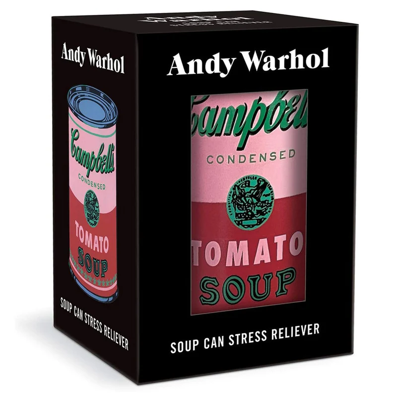 Warhol Soup Can Stress Reliever