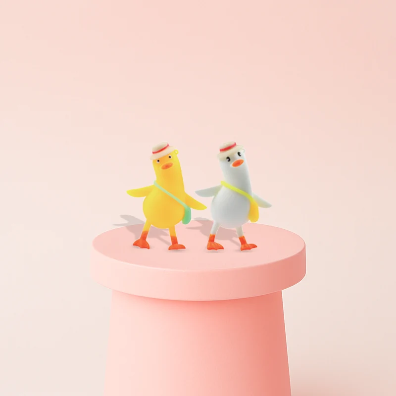 Happy Duck Soft EVA Stress Relief Toy