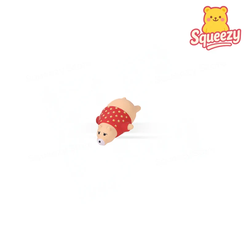 EVA Bear Wearing Shirt Soft Stress Relief Toy