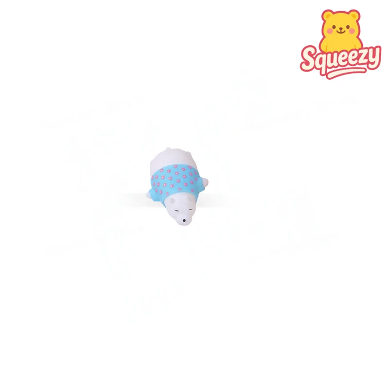 EVA Bear Wearing Shirt Soft Stress Relief Toy