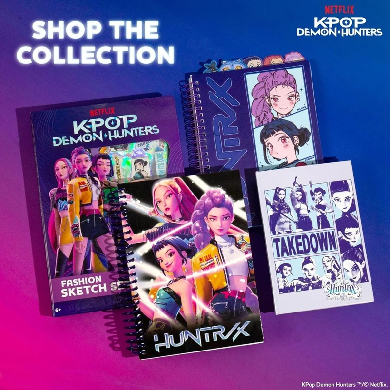 KPop Demon Hunters Journal, Assortment, 1 Count