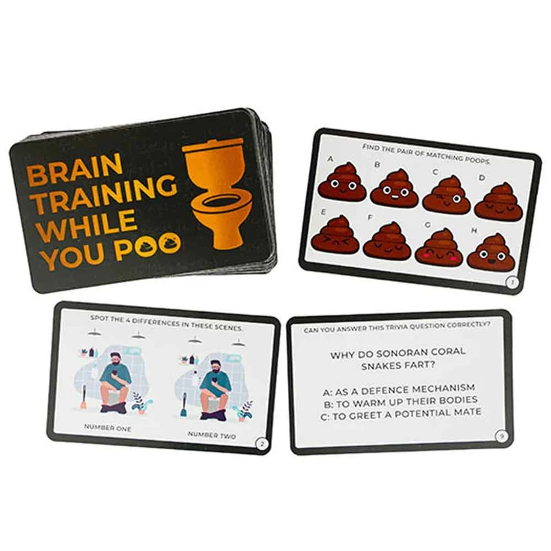 Brain Training While You Poo