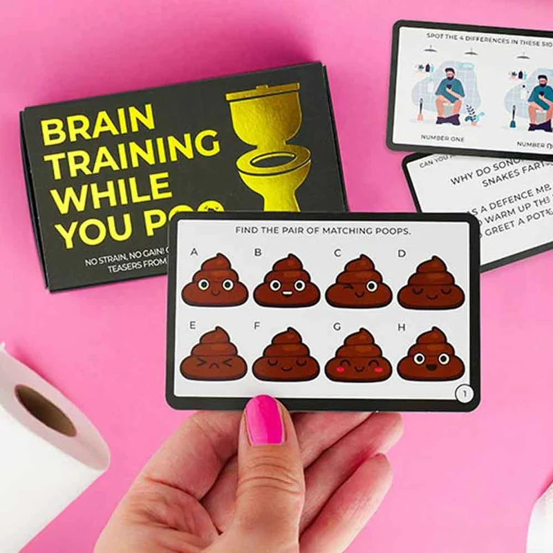 Brain Training While You Poo