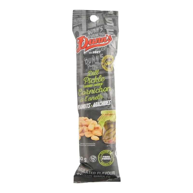 Dunn's Dill Pickle Peanuts, 60g, 1 Count
