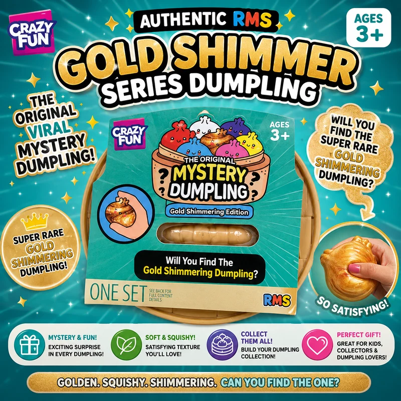 RMS Mystery Dumpling – Gold Shimmer Series