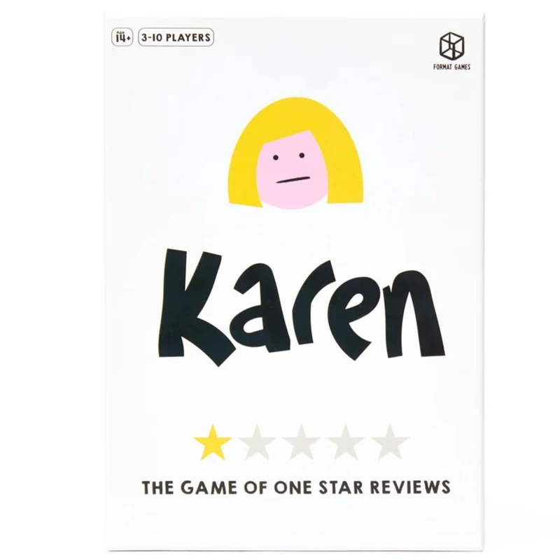 Karen Party Game of 1 star reviews