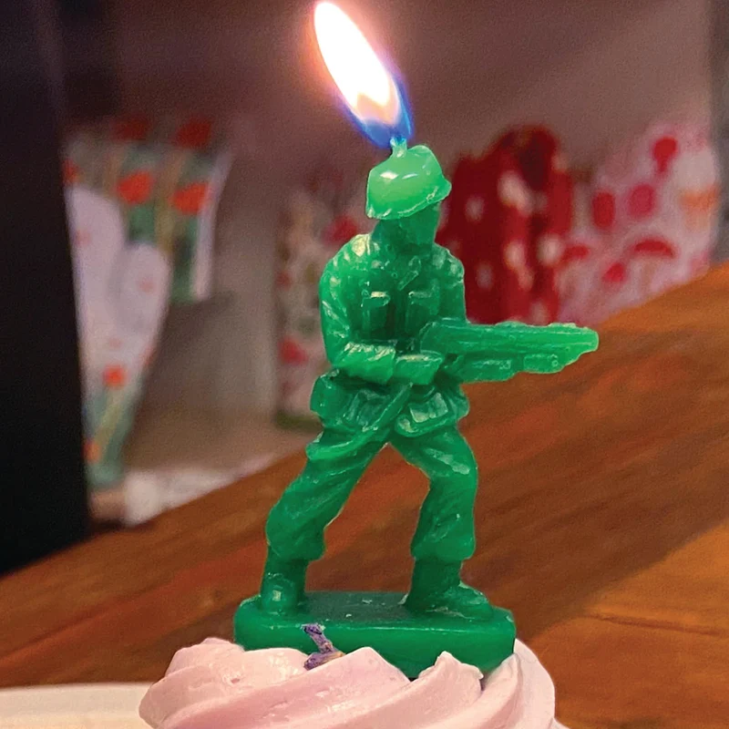 GI Military Grade Birthday Candles