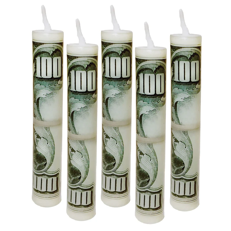 Money To Burn Candles - 5 pcs