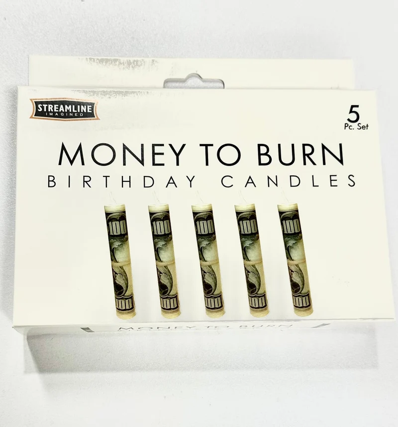 Money To Burn Candles - 5 pcs