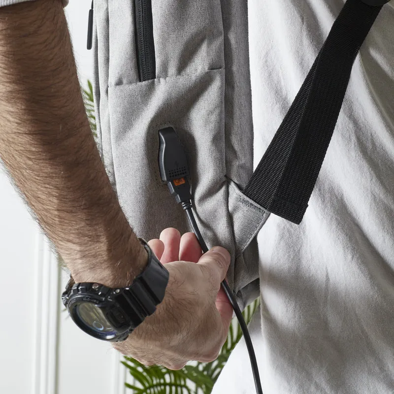 SAC A DOS ORDINATEUR AVEC BRANCHEMENT USB 16L