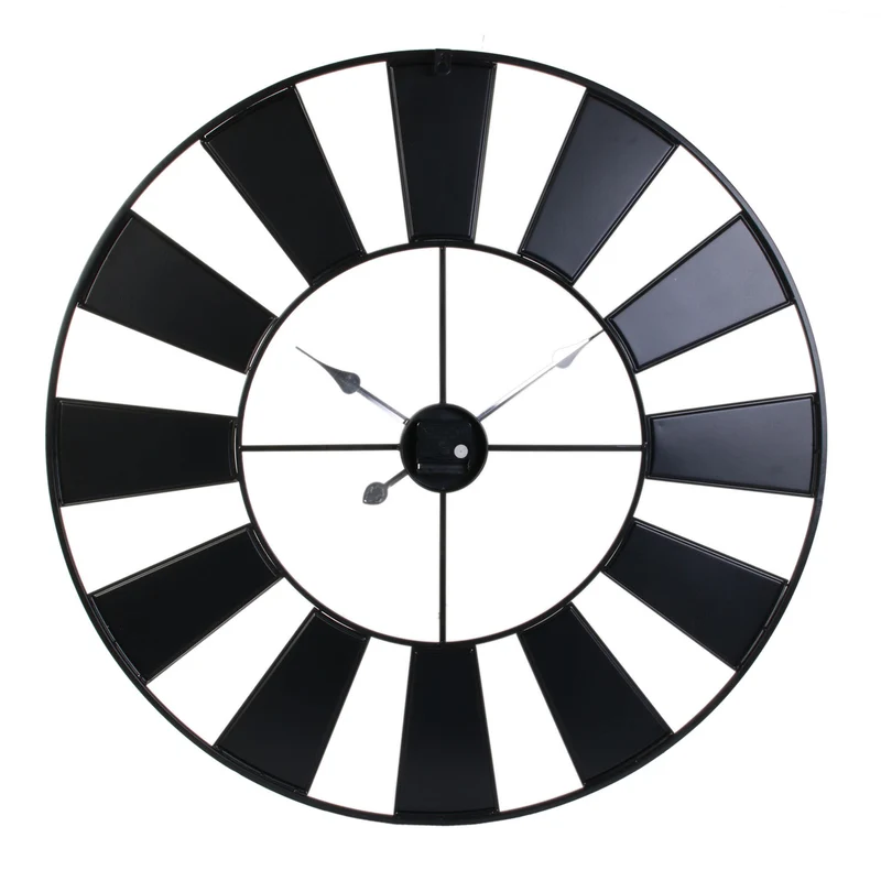HORLOGE RECYCLERIE 80CM A PILE