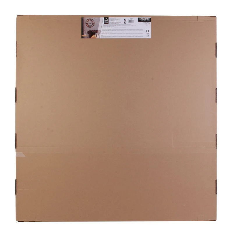 HORLOGE RECYCLERIE 80CM A PILE