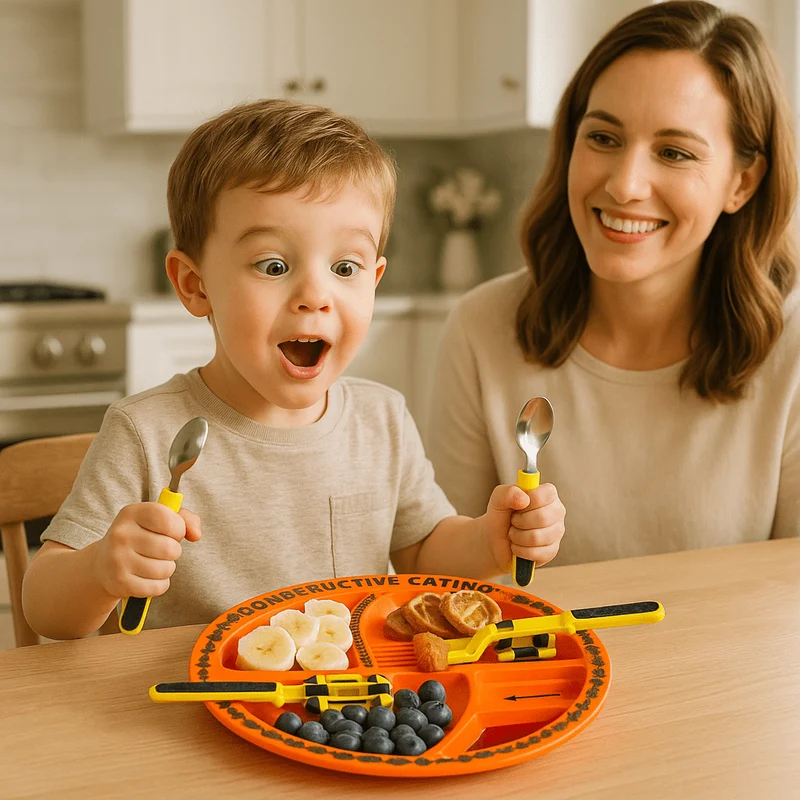 Couverts Enfant Ludiques – Food Games