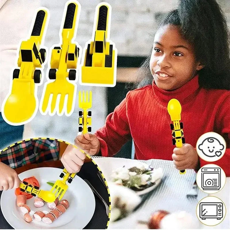Couverts Enfant Ludiques – Food Games