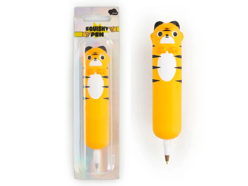 Stylo Squishy Tigre - Jouet anti-stress
