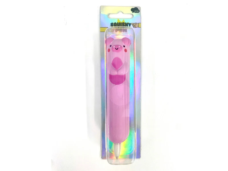 Stylo Squishy Cochon mignon - Jouet anti-stress