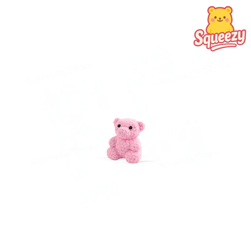 Squishy Rose Bear Super Soft Slow Rising Stress Relief Toy