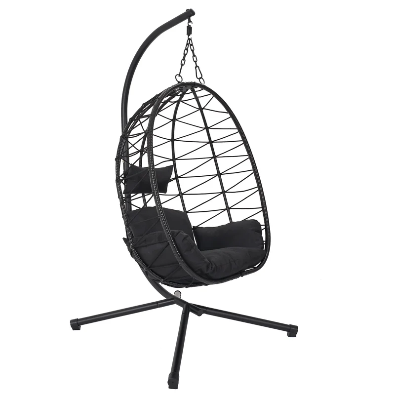 FAUTEUIL SUSPENDU ZADAR NOIR