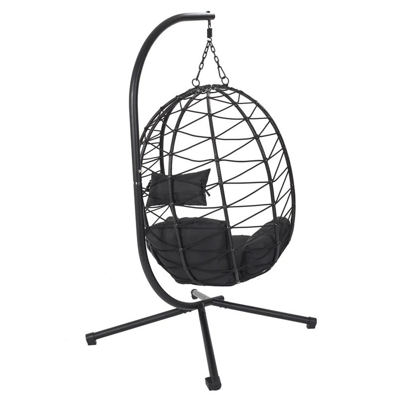 FAUTEUIL SUSPENDU ZADAR NOIR