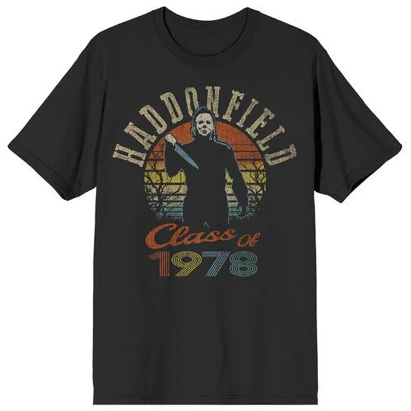 Michael Myers "Haddonfield Class of 1978" T-Shirt for Adults, Halloween the Movie