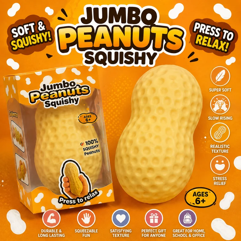 Jumbo Peanut Squishy