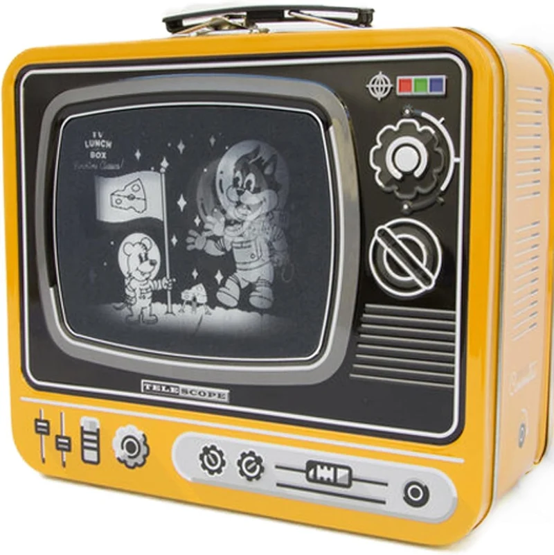 Retro Tv Cartoon Lunch Box