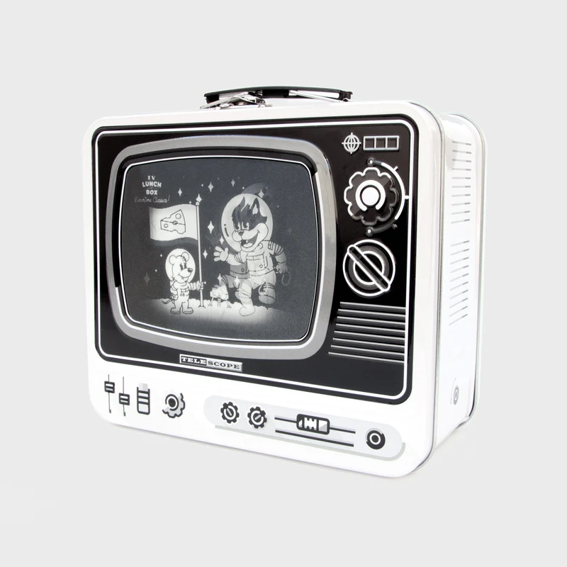 Retro Tv Cartoon Lunch Box