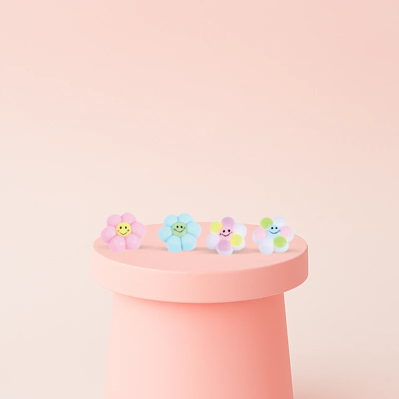 Colorful Flower Squishies Stress Relief Toy