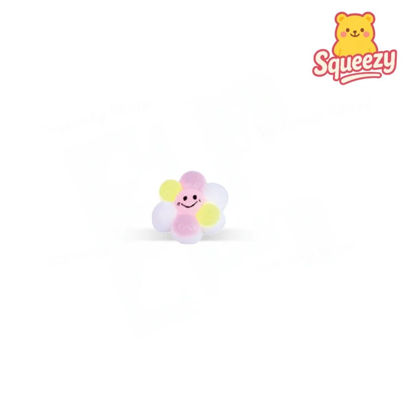 Colorful Flower Squishies Stress Relief Toy