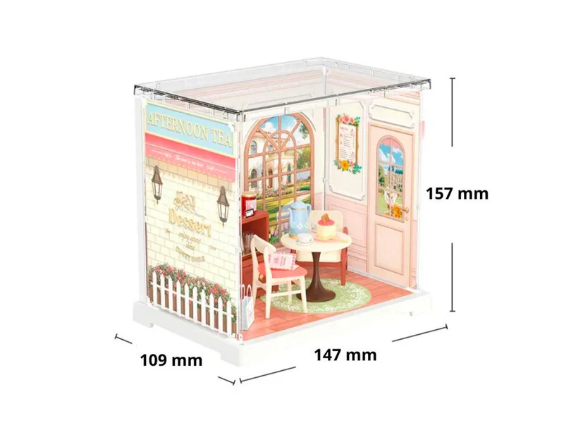 Maquette miniature Honey Tea Lounge DIY - Robotime