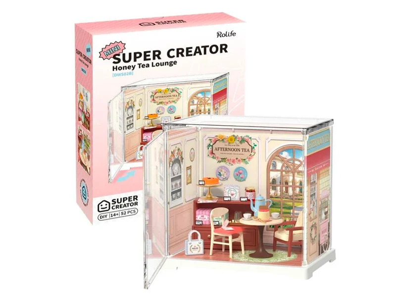 Maquette miniature Honey Tea Lounge DIY - Robotime