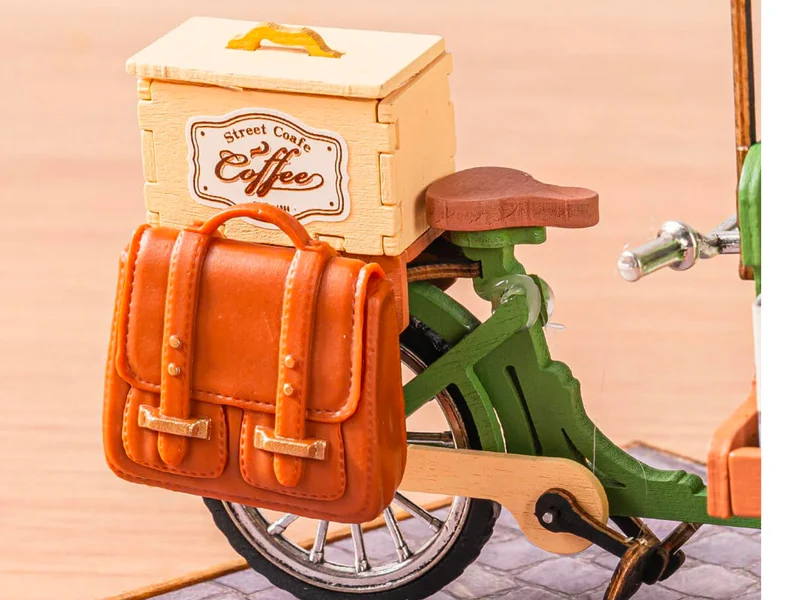 Maquette miniature Aromatique Roulotte à Café DIY - Robotime